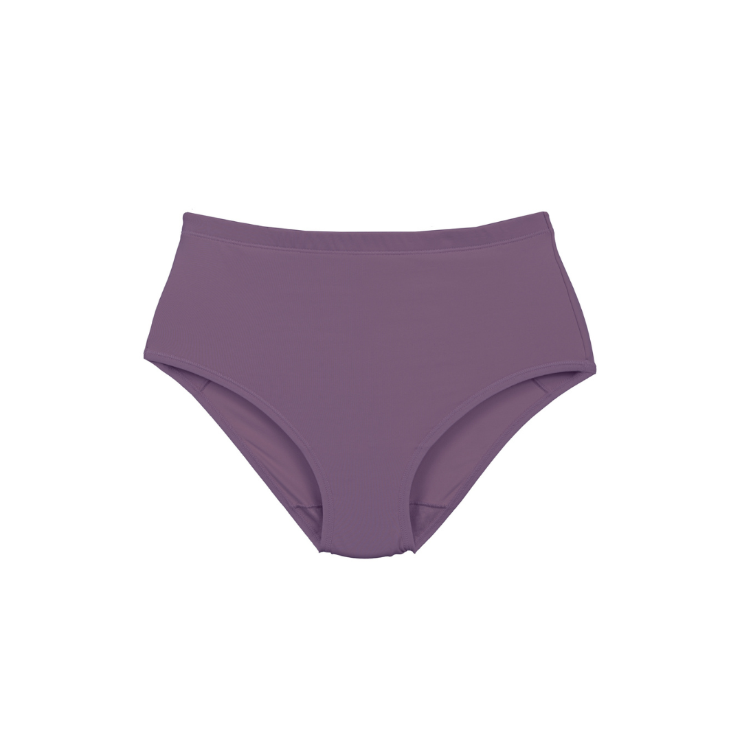 Microfiber Postpartum Panties - Purple