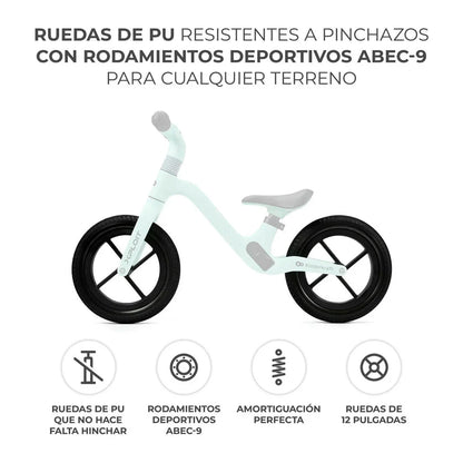 Bicicleta de Equilíbro Xploit - Turquoise | Kinderkraft