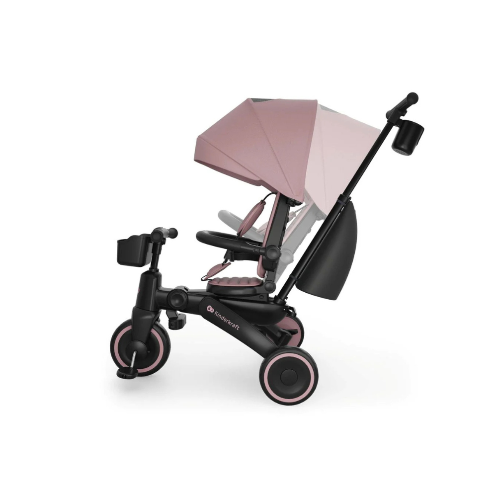 Triciclo Multifuncional 6 en 1  Jazz 3 - Pink | Kinderkraft