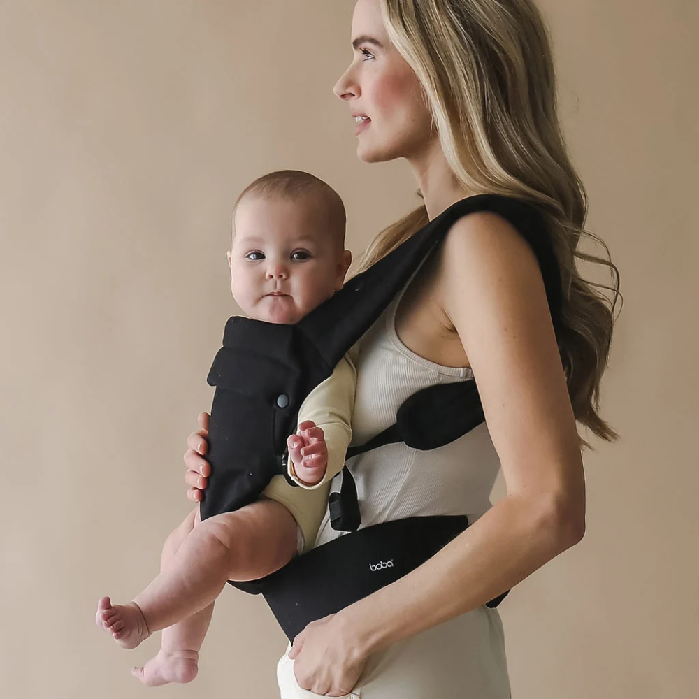 Portabebé Ergonómico - Boba Auri - Black | Boba