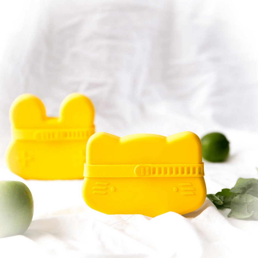 Caja para Snack Conejo - Amarillo | We Might Be Tiny