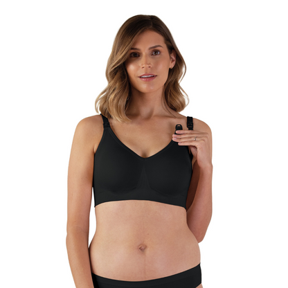Sostén de lactancia Body Silk - Negro | Bravado Designs