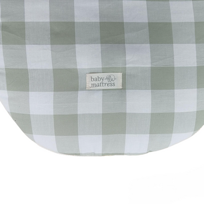 Saco para Coche - Algodón - Vichy Verde | Baby Mattress