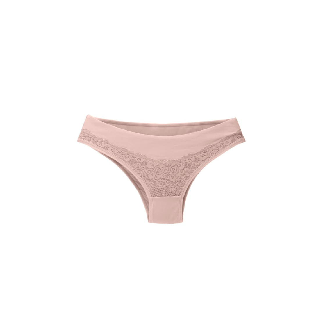 Lace Maternity Panties - Rosewood