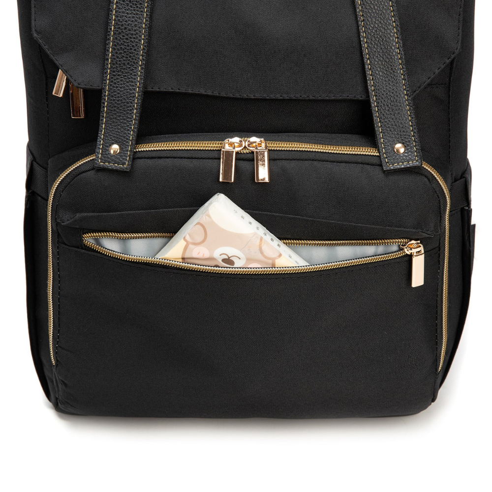 Mochila Maternal Premium - Negro | Bebesit
