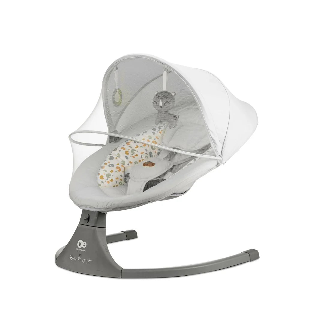 Silla Mecedora / Hamaca Eléctrica Lumi 2 - Gris Claro | Kinderkraft