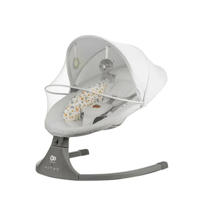 Silla Mecedora / Hamaca Eléctrica Lumi 2 - Gris Claro | Kinderkraft