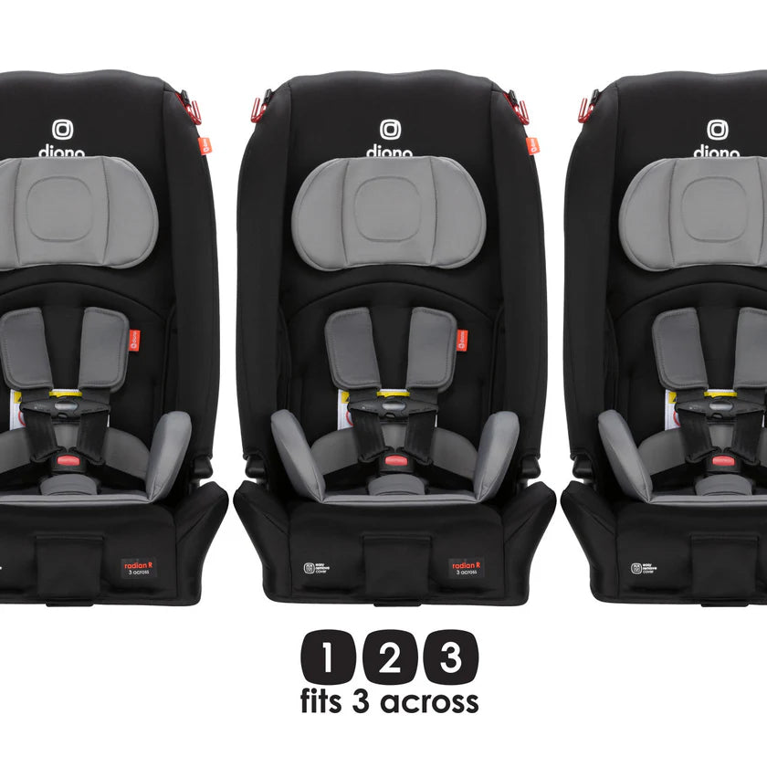 Silla de Auto Convertible Diono Radian® 3R - Edición Limitada - Tormenta Negra | Diono