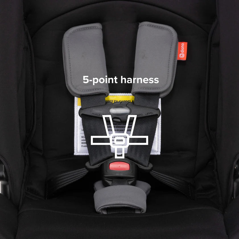Silla de Auto Convertible Diono Radian® 3R - Edición Limitada - Tormenta Negra | Diono