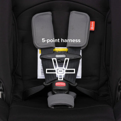 Silla de Auto Convertible Diono Radian® 3R - Edición Limitada - Tormenta Negra | Diono