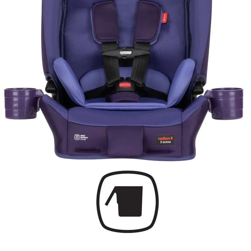 Silla de Auto Convertible Diono Radian® 3R - Edición Limitada - Morado Silvestre | Diono