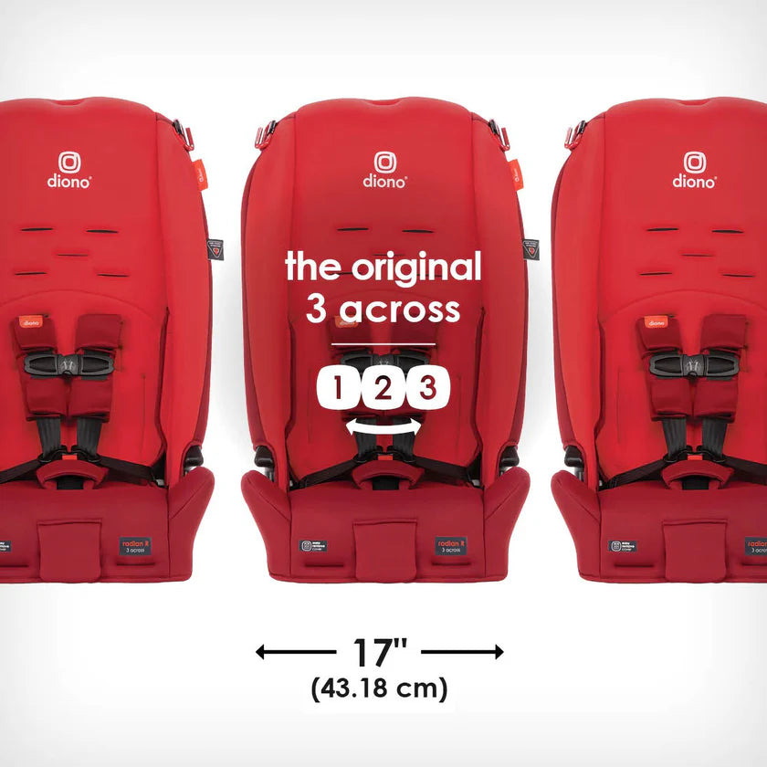 Silla de Auto Convertible Diono Radian® 3R - Rojo | Diono
