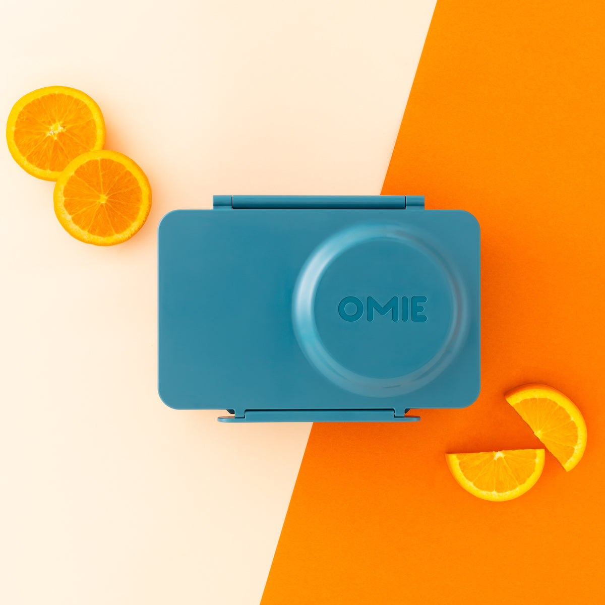 OmieBox UP® – Lonchera Térmica Infantil con Termo Integrado - Teal Green | Omie