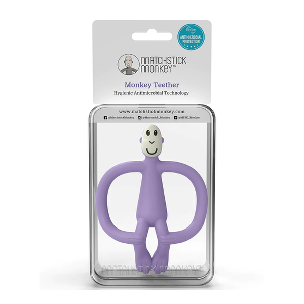 Mordedor Mono - Morado | Matchstick Monkey
