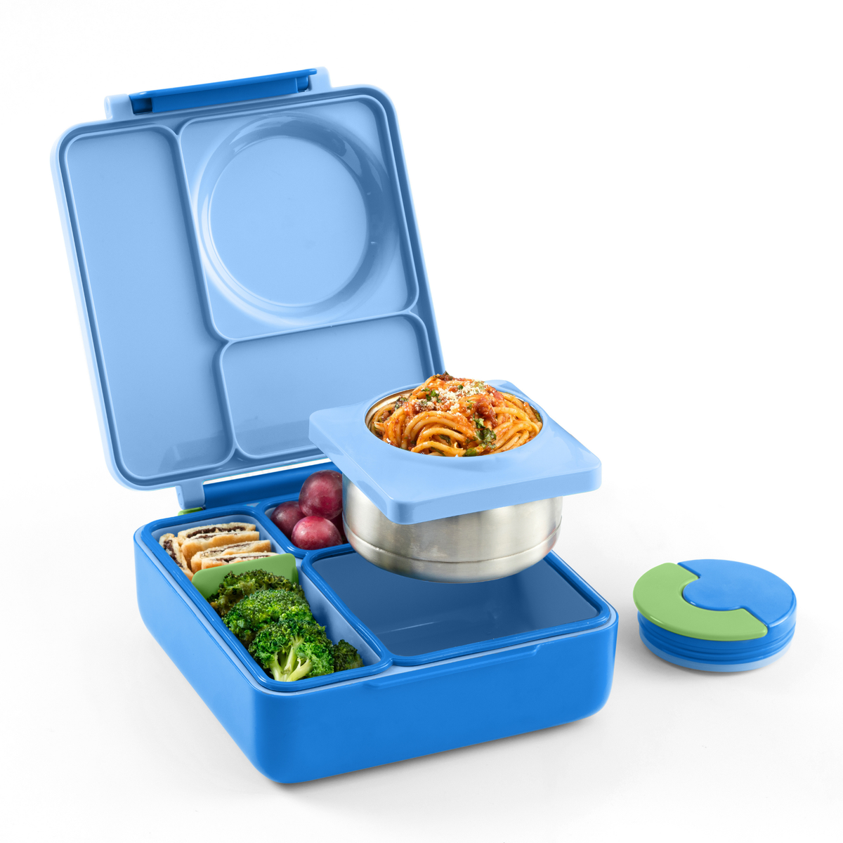 OmieBox® – Lonchera Térmica Infantil con Termo Integrado - Sea Blue | Omie