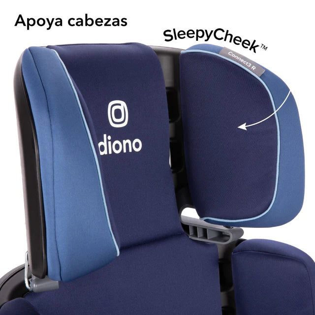 Butaca Connect3® RXT 2-in-1 High-Back Booster - Blue Surge | Diono