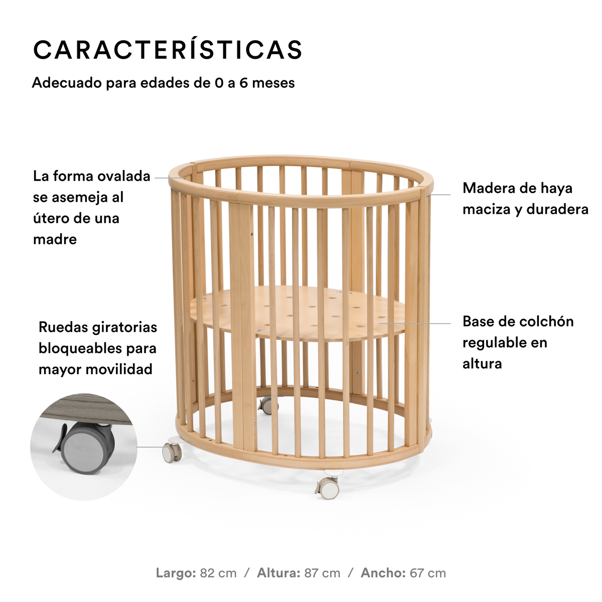 Cuna Sleepi™ Mini - Natural | Stokke