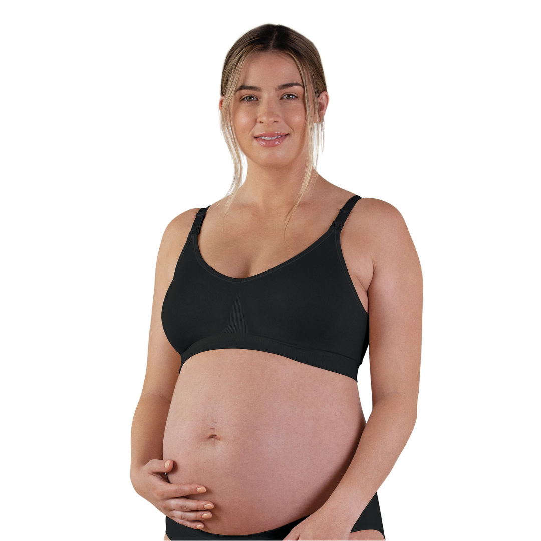 Sostén de lactancia Body Silk - Negro | Bravado Designs