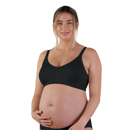 Sostén de lactancia Body Silk - Negro | Bravado Designs