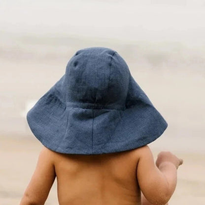 Sombrero 100% Algodón - Azul Oscuro | Tiny Sun