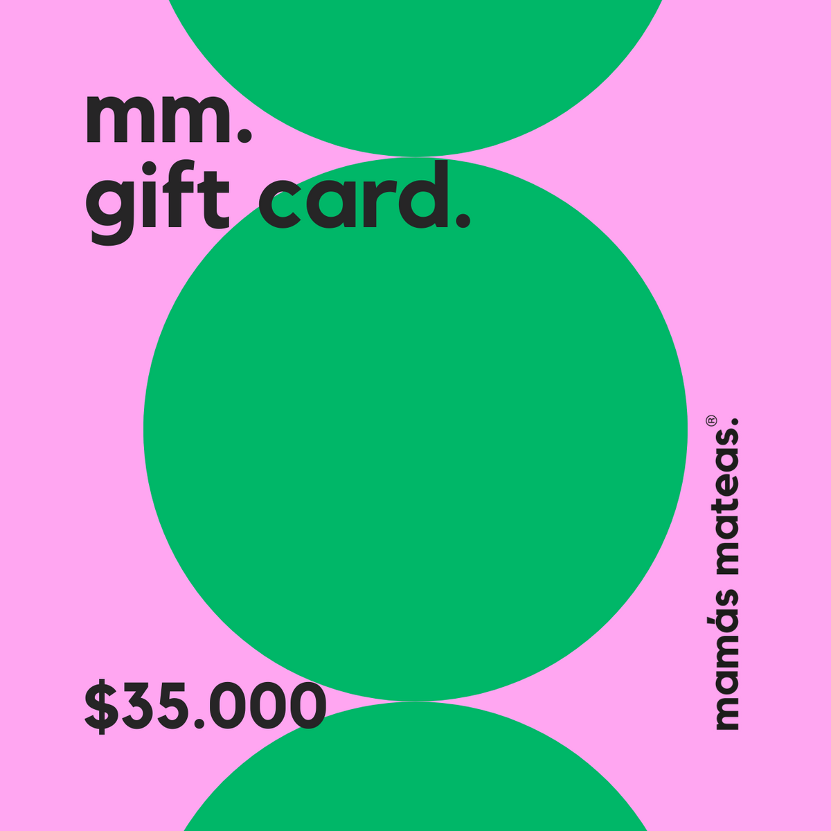 Gift Card Mamás Mateas | Mamás Mateas