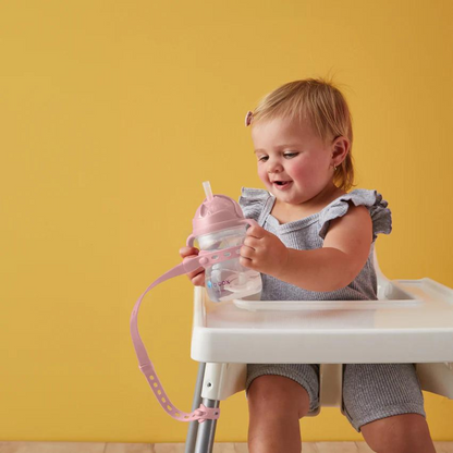 Connect a Cup Adjustable Strap for Cups and Bottles - Blush