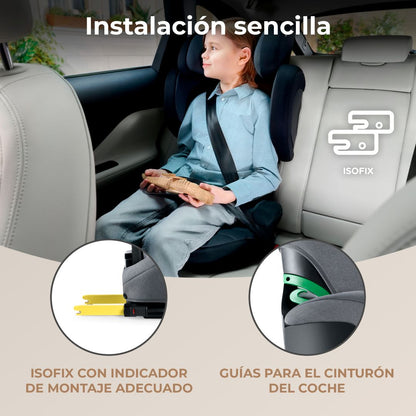 Silla de Auto Butaca Xpand 2 i-Size - Graphite Black | Kinderkraft