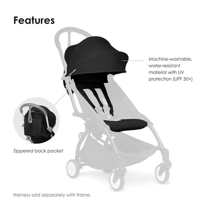Asiento 6+ para Coche Ultracompacto Stokke® YOYO² - Negro | YOYO by Stokke