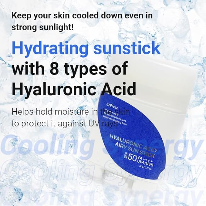 Isntree Hyaluronic Acid Airy Sun Stick SPF 50+ PA++++ 22g