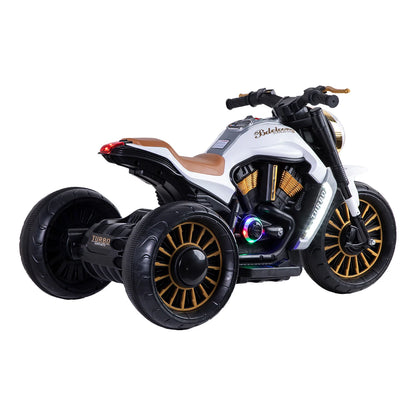 Moto Eléctrica 3 Ruedas SX - Blanco | Bebesit