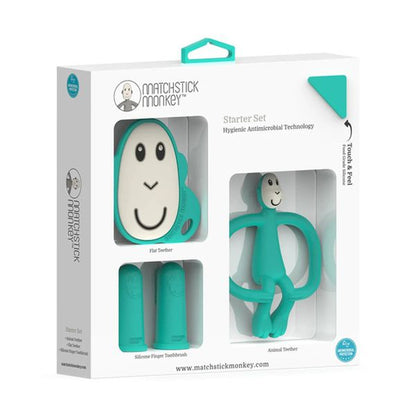 Set de Inicio para la Dentición - Mono | Matchstick Monkey