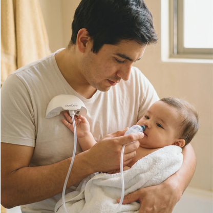 Extractor de Leche Materna Eléctrico Portátil con Aspirador Nasal beCare | Bebesit