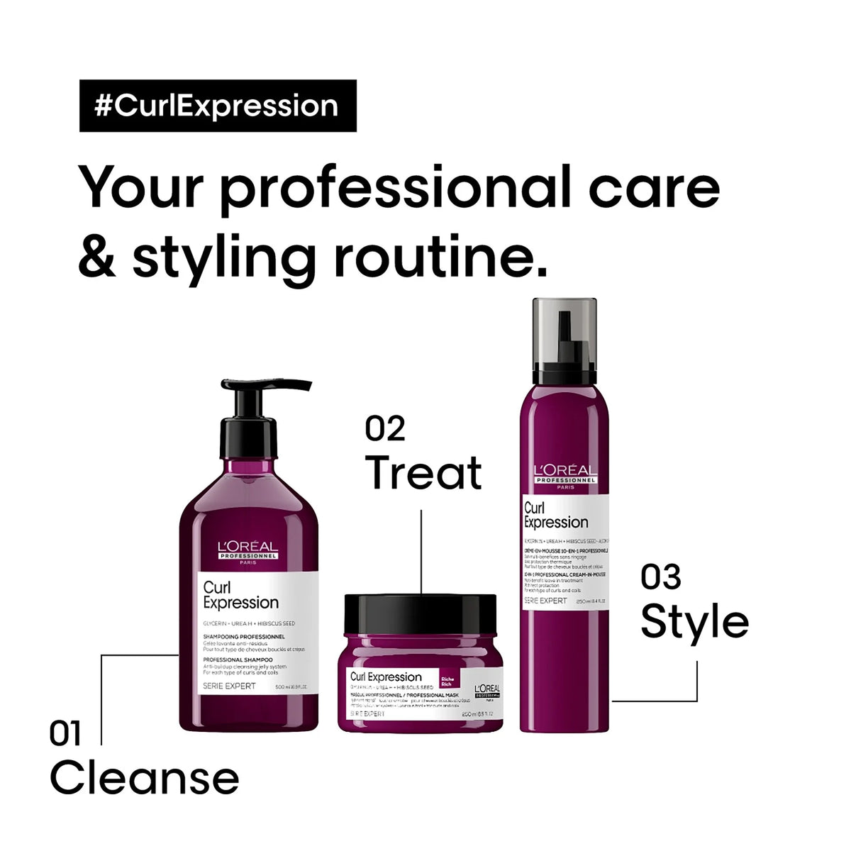 L'Oréal Professionnel Curl Expression Anti-Buildup Cleansing Jelly Shampoo 300ml