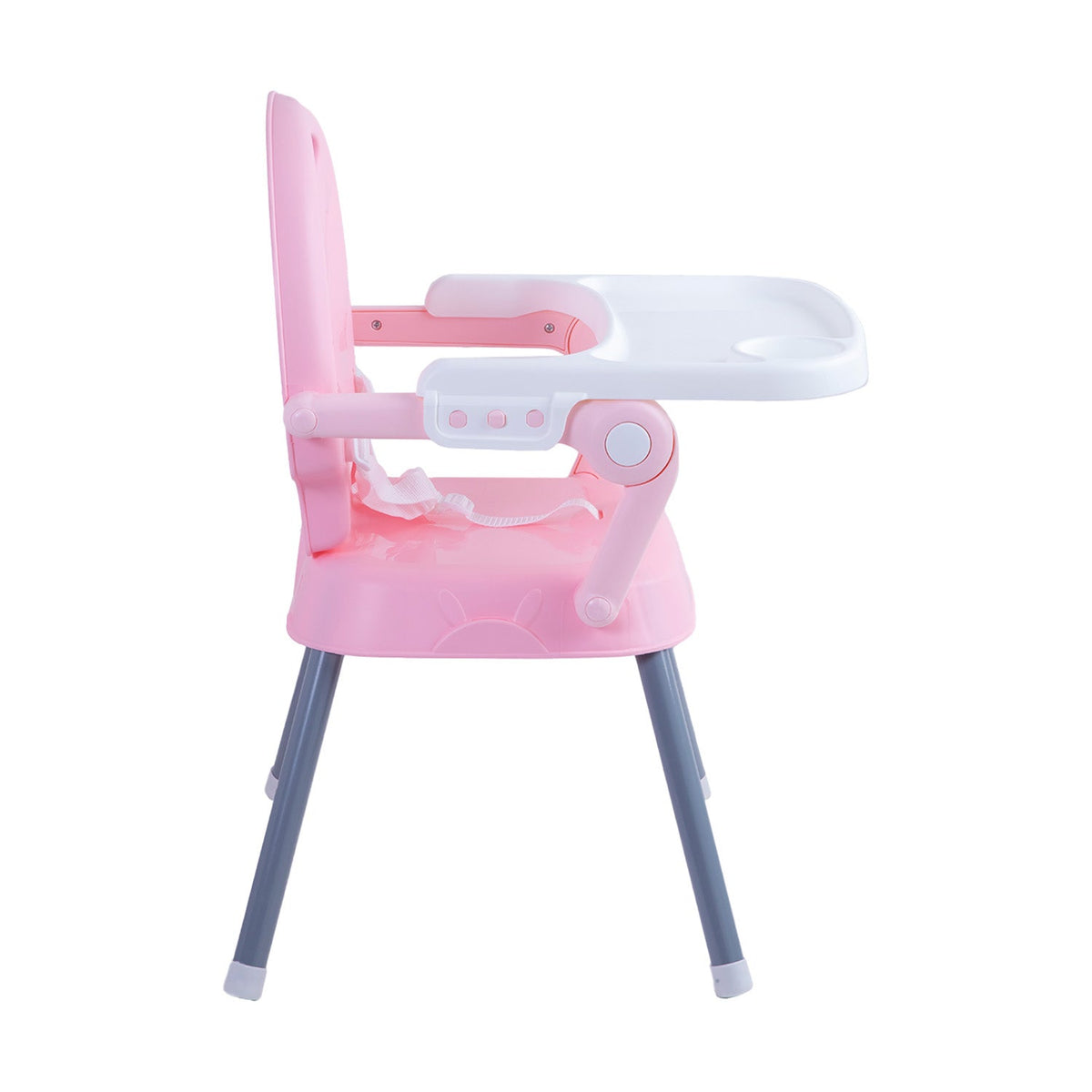 Silla de Comer Plegable Portátil Fold - Rosa | Bebesit