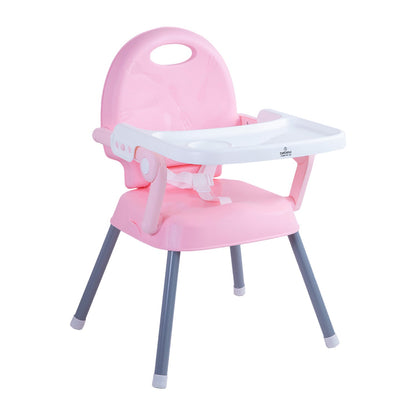 Silla de Comer Plegable Portátil Fold - Rosa | Bebesit