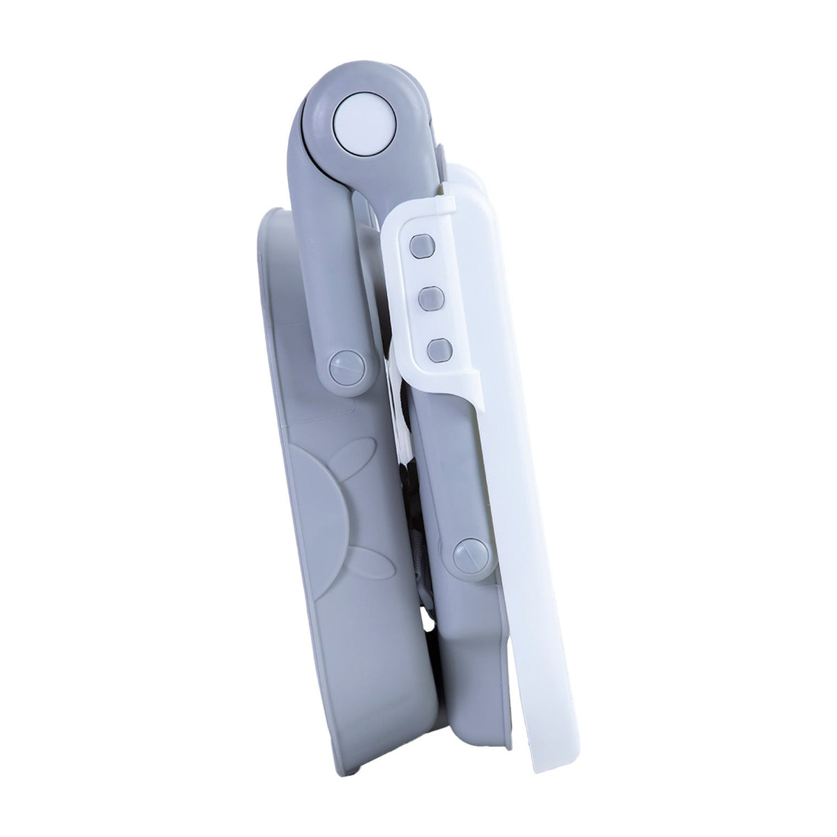 Silla de Comer Plegable Portátil Fold - Gris | Bebesit