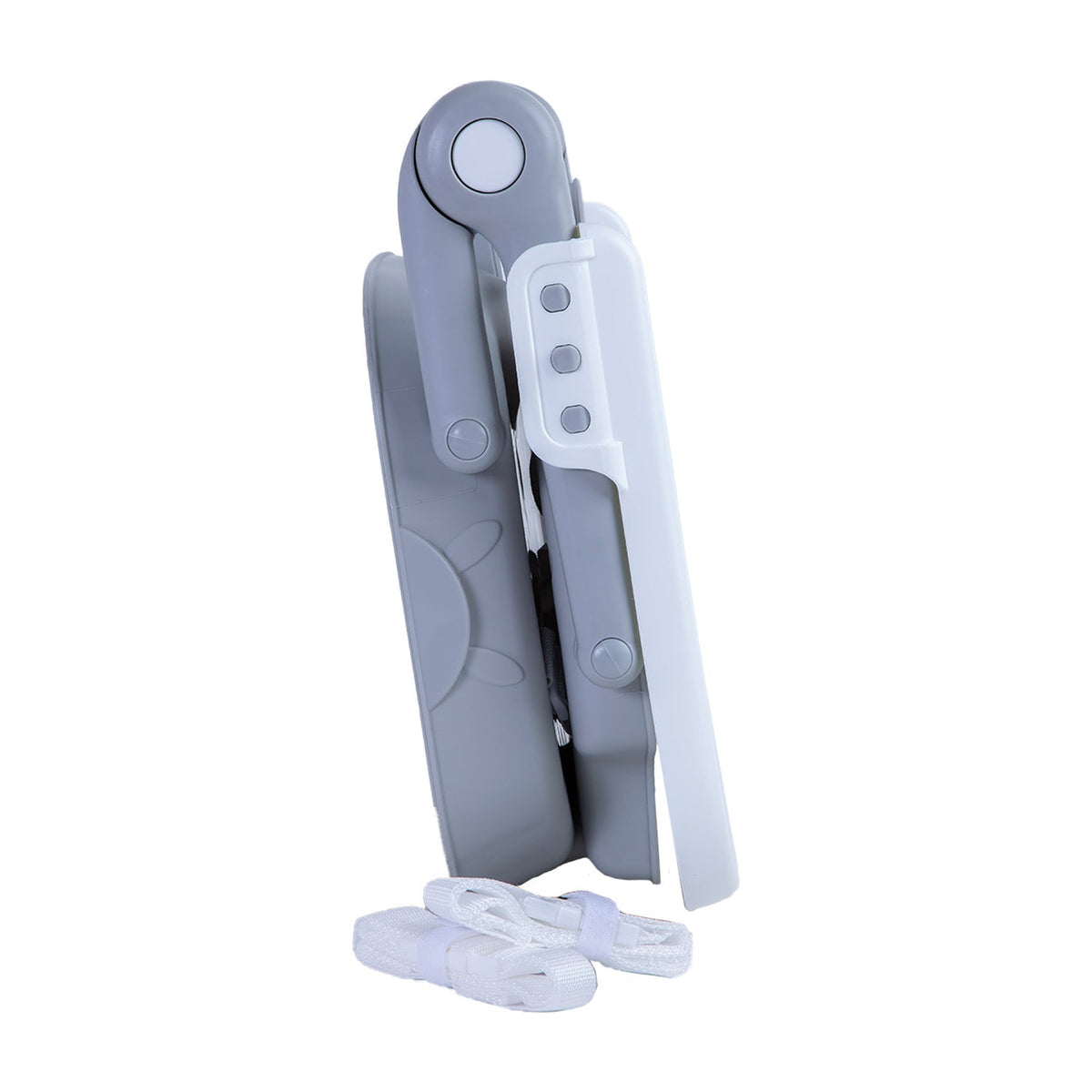 Silla de Comer Plegable Portátil Fold - Gris | Bebesit