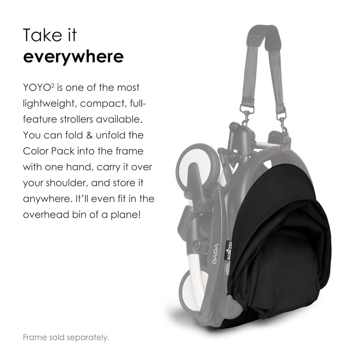 Asiento 6+ para Coche Ultracompacto Stokke® YOYO² - Negro | YOYO by Stokke
