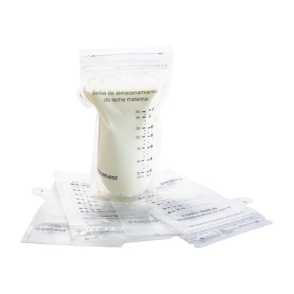 Bolsas para Almacenar Leche Materna 200 ml - Pack de 30 Unidades | Bebesit