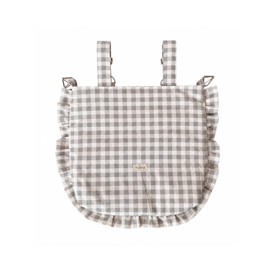 Bolso Volante - Vichy Gris | miNest