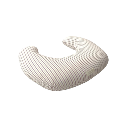 Cojín de Lactancia y Juego - Ciruela Rayas | Baby Mattress