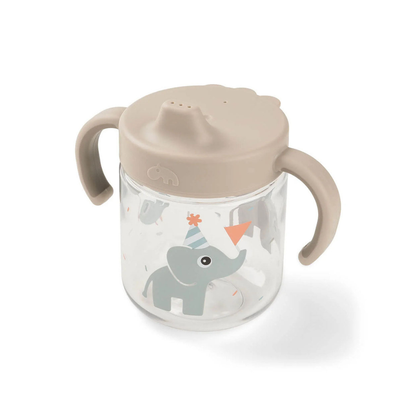 Vaso con Boquilla de Aprendizaje de 2 Asas Celebration - Arena | Done by deer