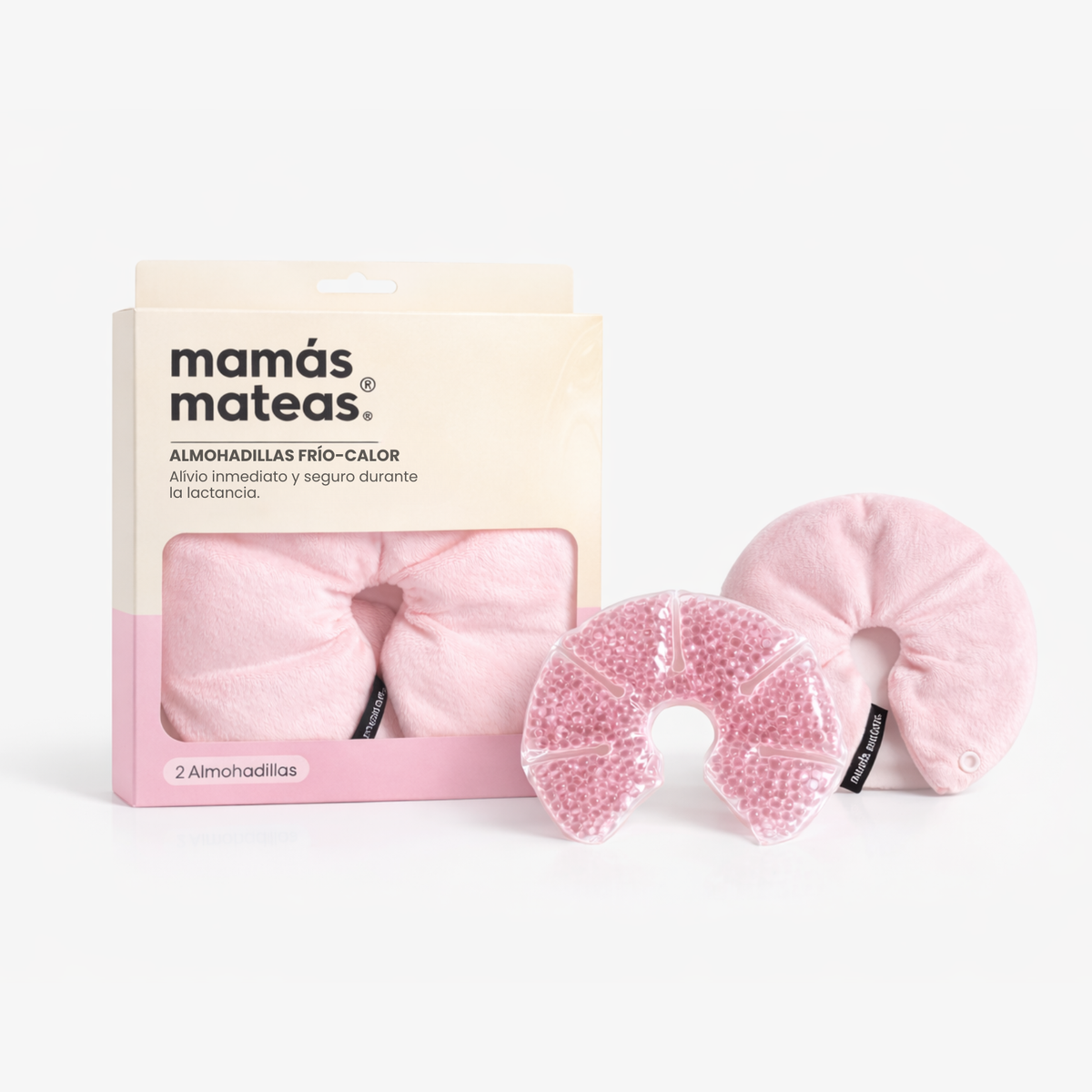 Almohadillas Frío-Calor de Gel para Lactancia - Pack de 2 | Mamás Mateas