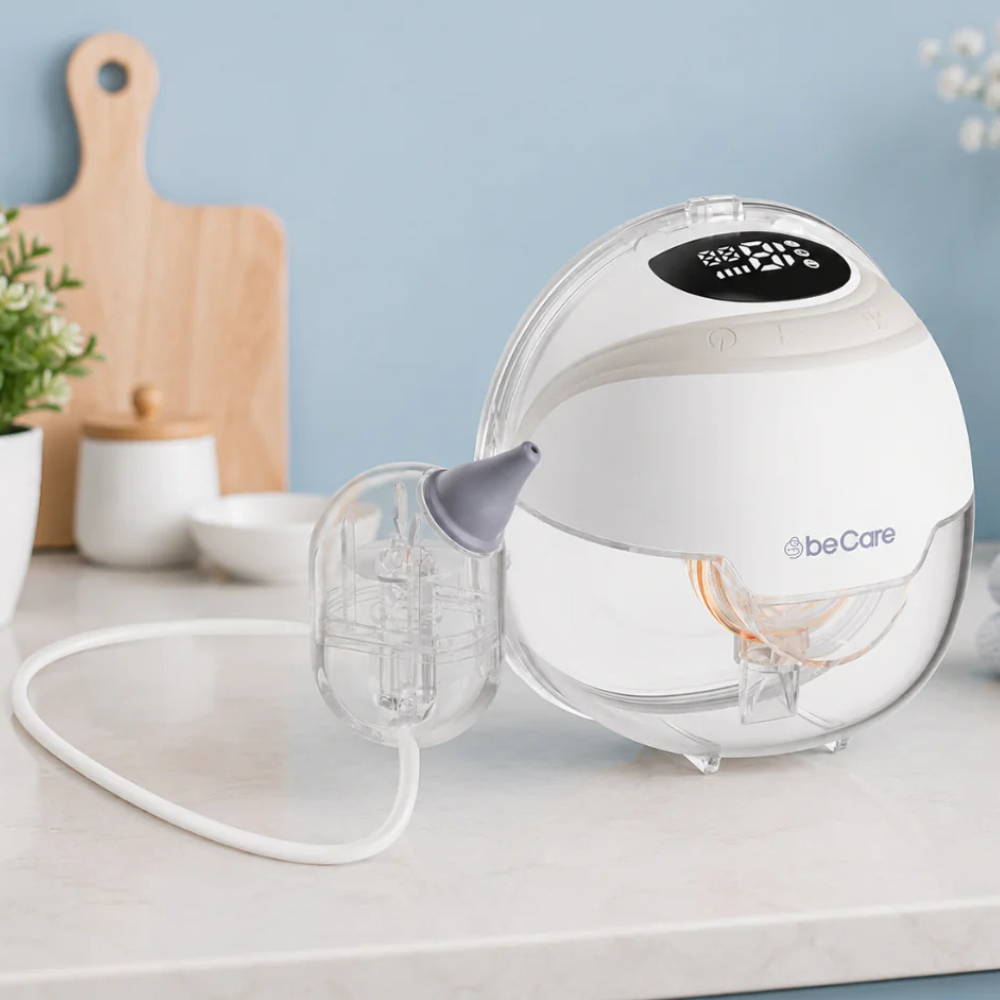 Extractor de Leche Materna Eléctrico con Aspirador Nasal App BeCare | Bebesit