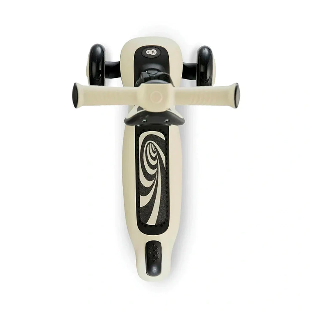 Scooter 2 en 1 Halley - Stone White | Kinderkraft
