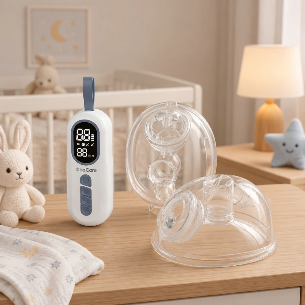 Extractor de Leche Materna Eléctrico Portátil Manos Libres 2.0 BeCare | Bebesit