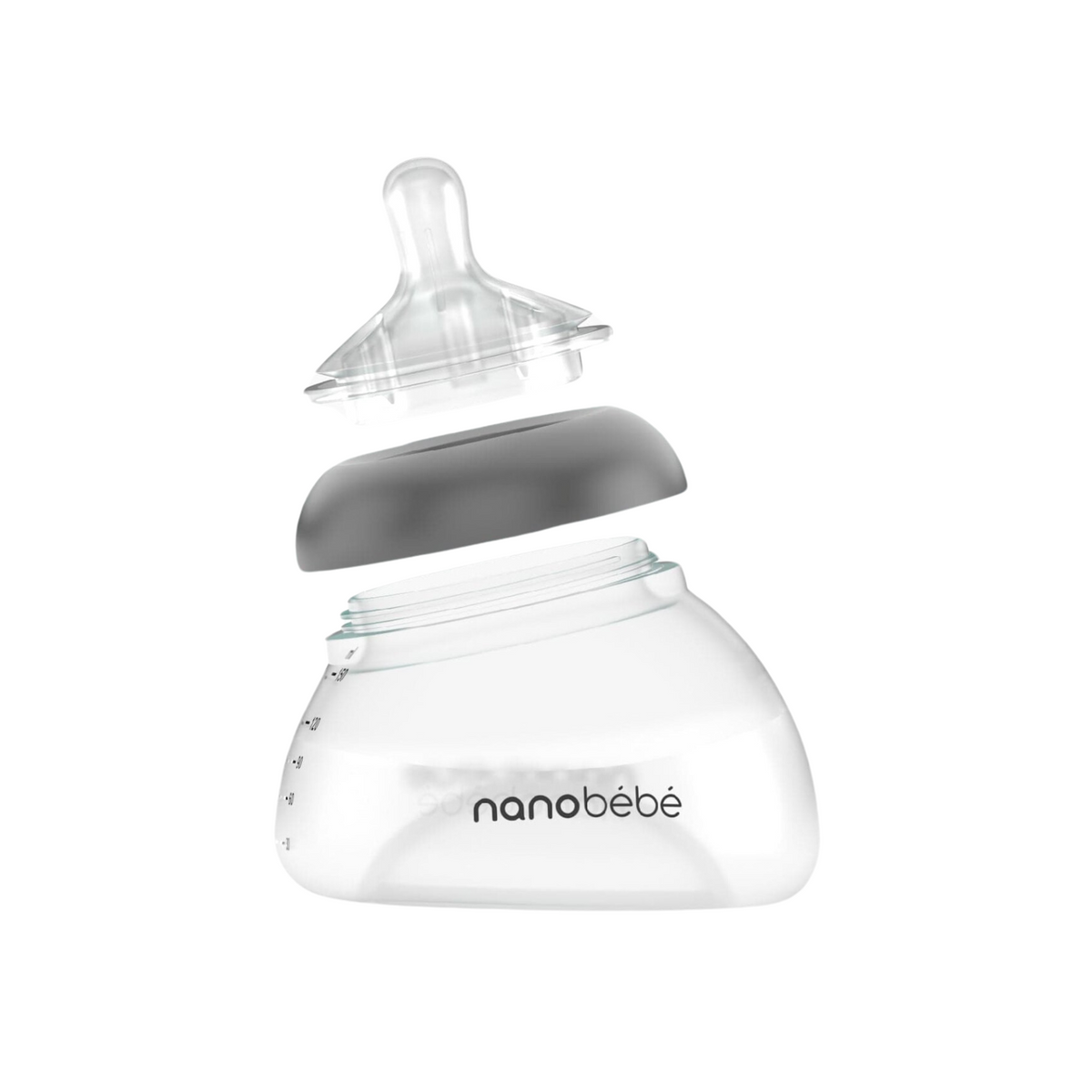 Pack 3 Mamaderas de Lactancia - 150 ml - Turquesa | Nanobebé