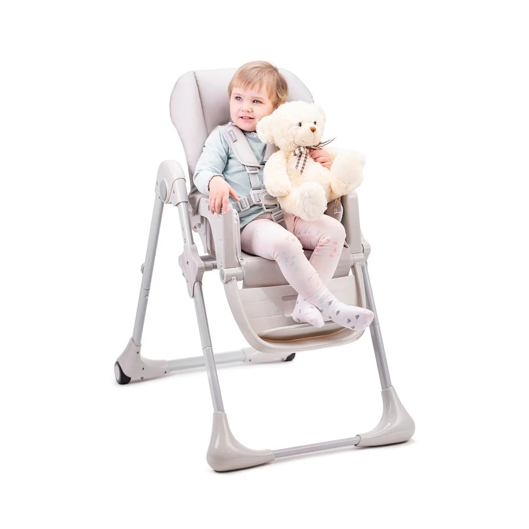 Silla de Comer Plegable Yummy - Gris | Kinderkraft
