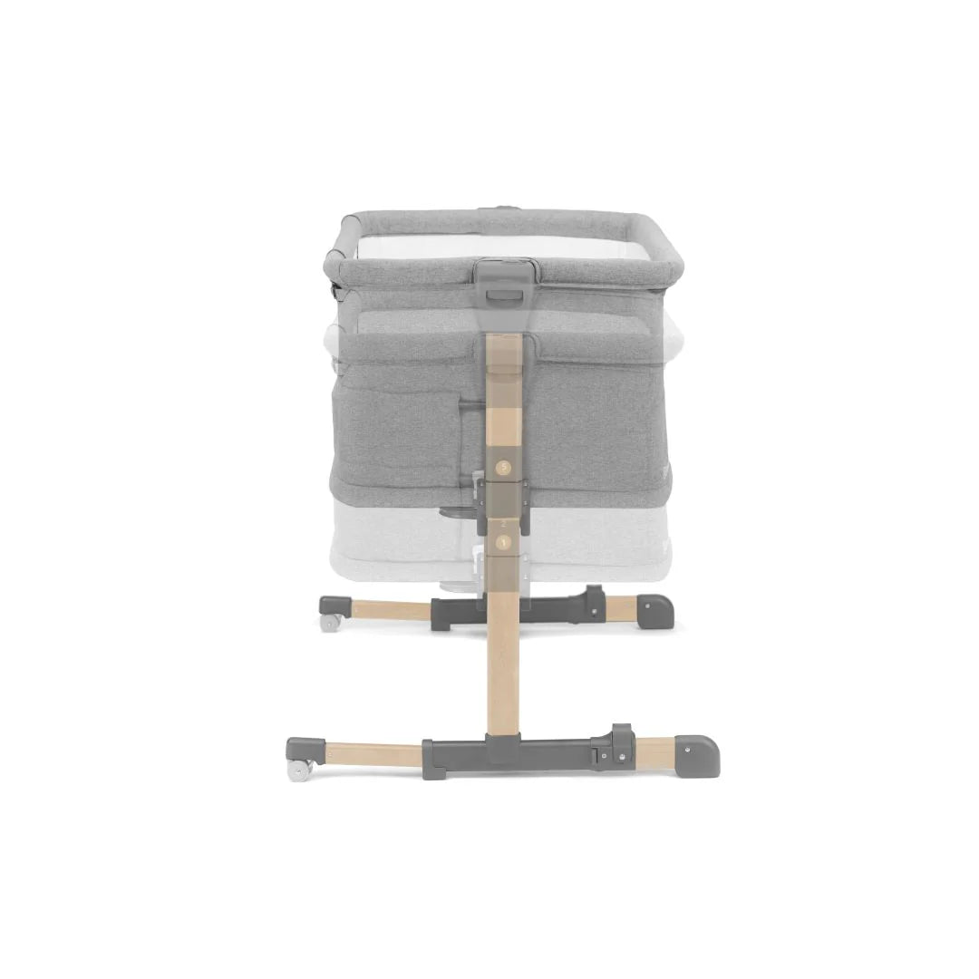 Cuna Colecho Neste Grow -  Madera y Gris Claro | Kinderkraft