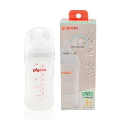 Mamadera Softouch Boca Ancha - PP | Pigeon